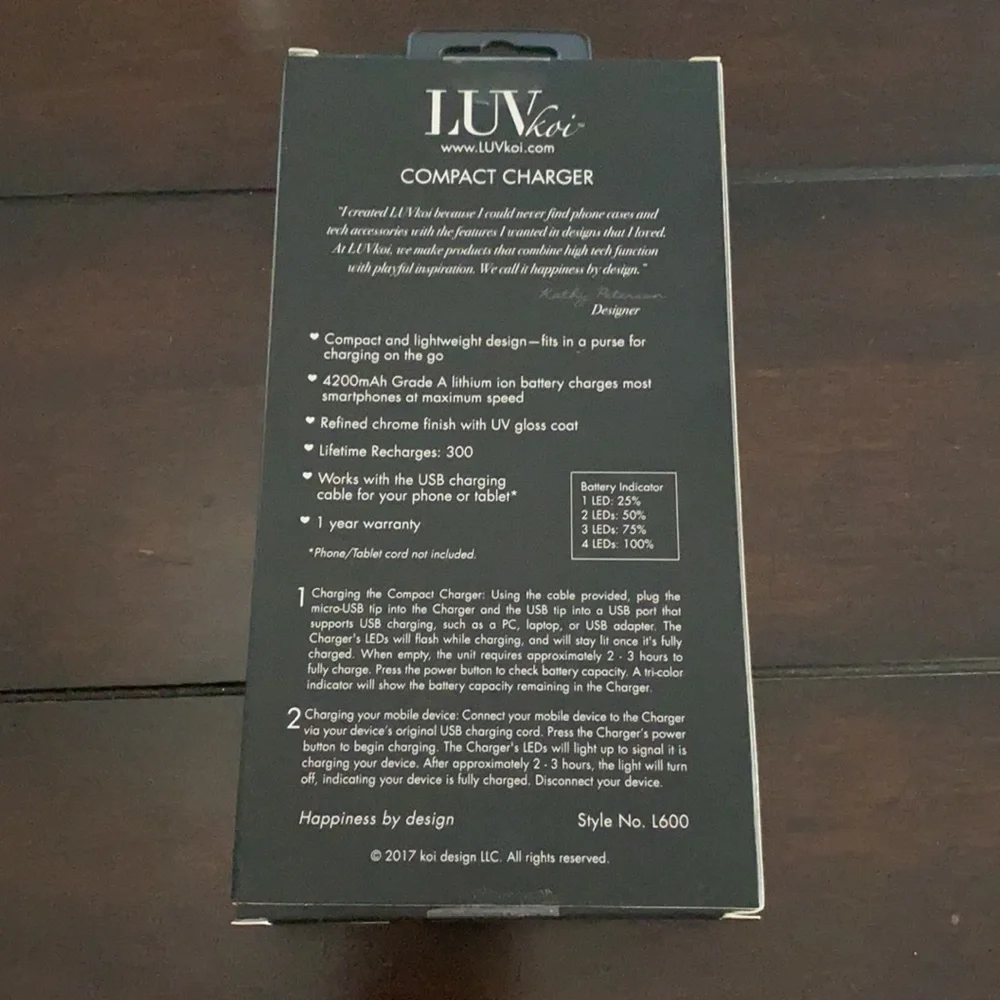 Compact Portable Charger - Picture 2 of 3